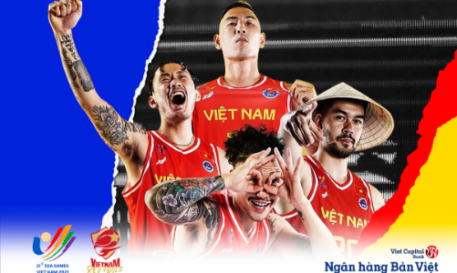 Ngân hàng Bản Việt tiếp tục đồng hành cùng đội tuyển bóng rổ Quốc gia Việt Nam tại SEA Games 31
