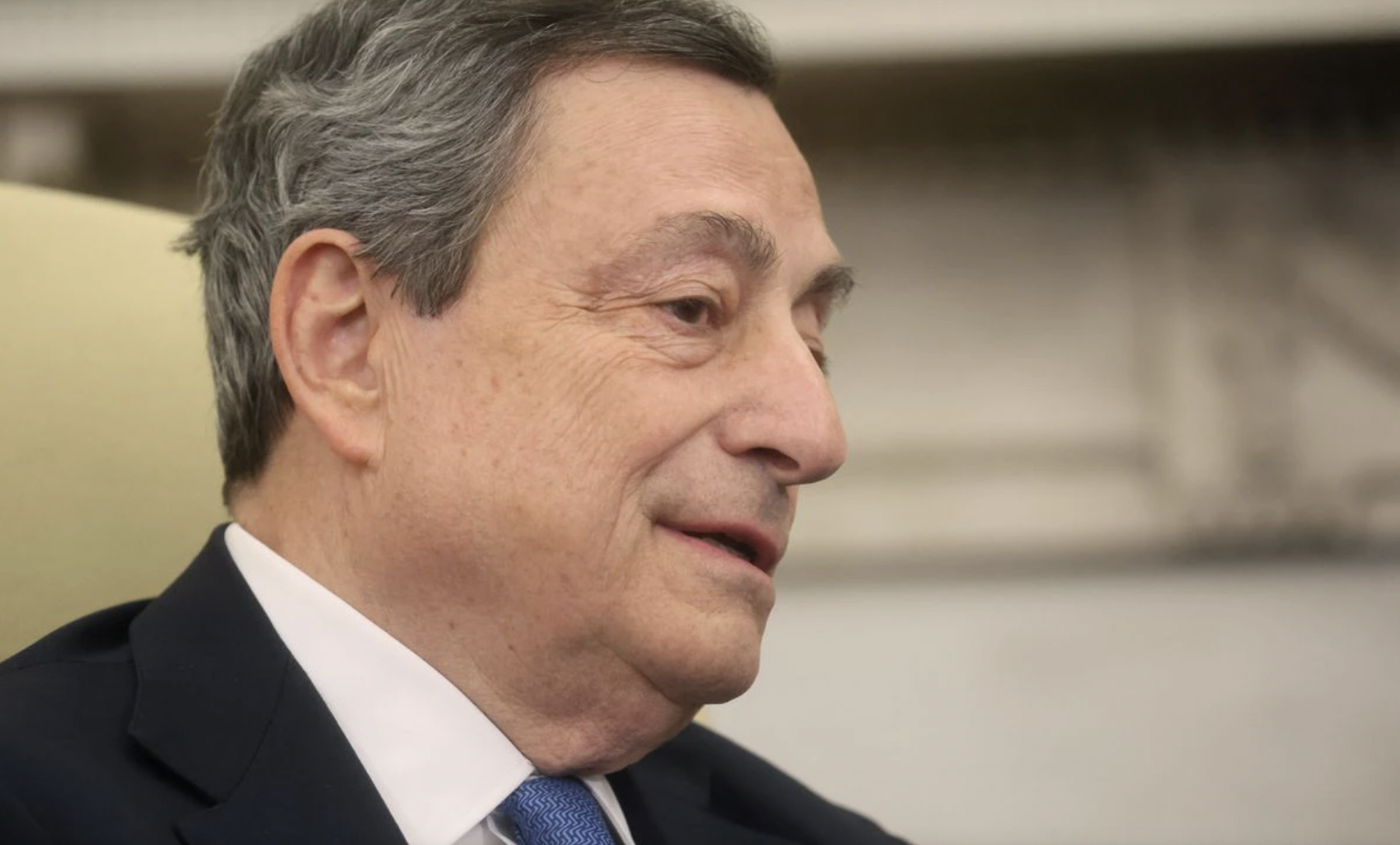 Thủ tướng Italy Mario Draghi - Ảnh: Reuters.