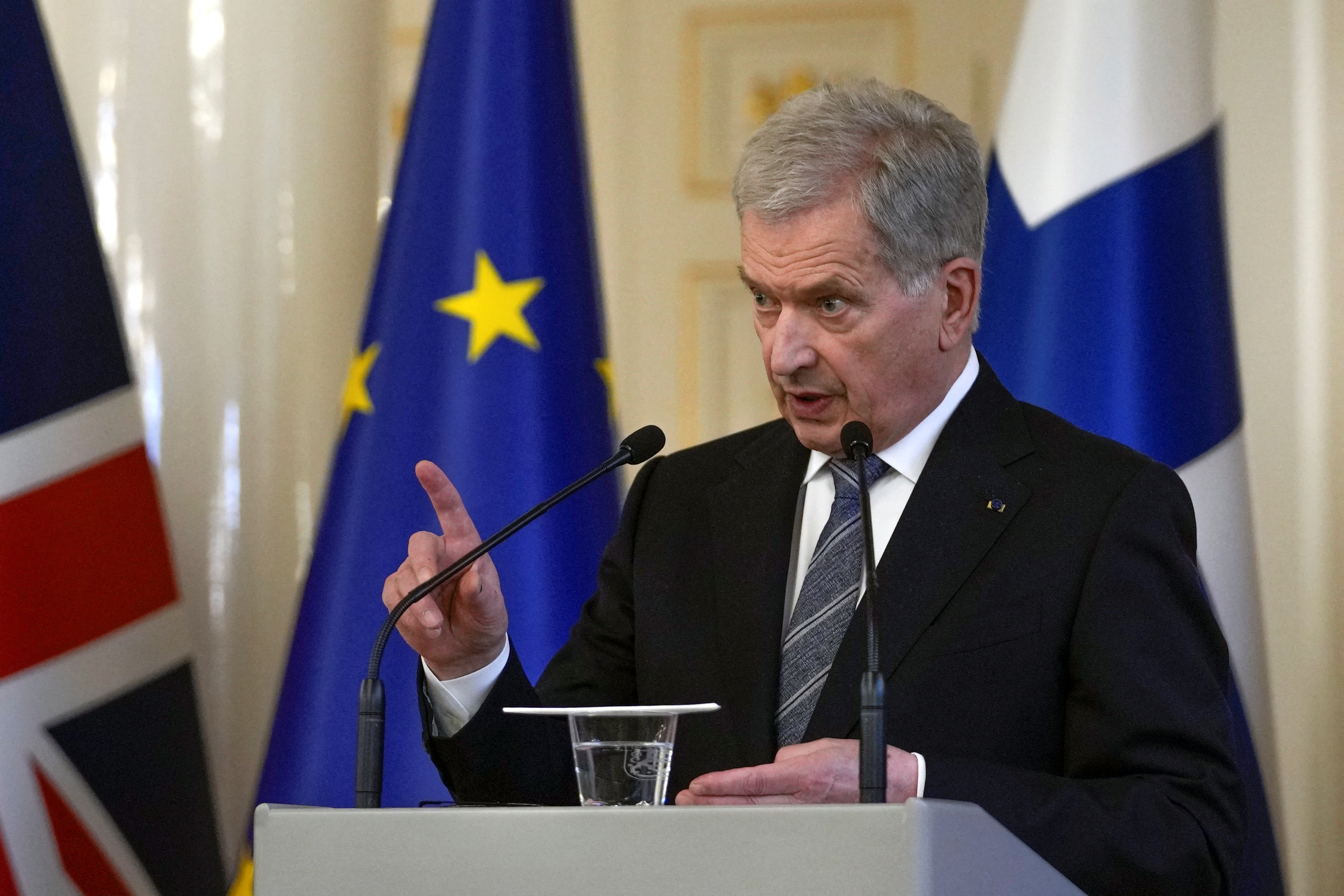Tổng thống Phần Lan Sauli Niinisto - Ảnh: Reuters.