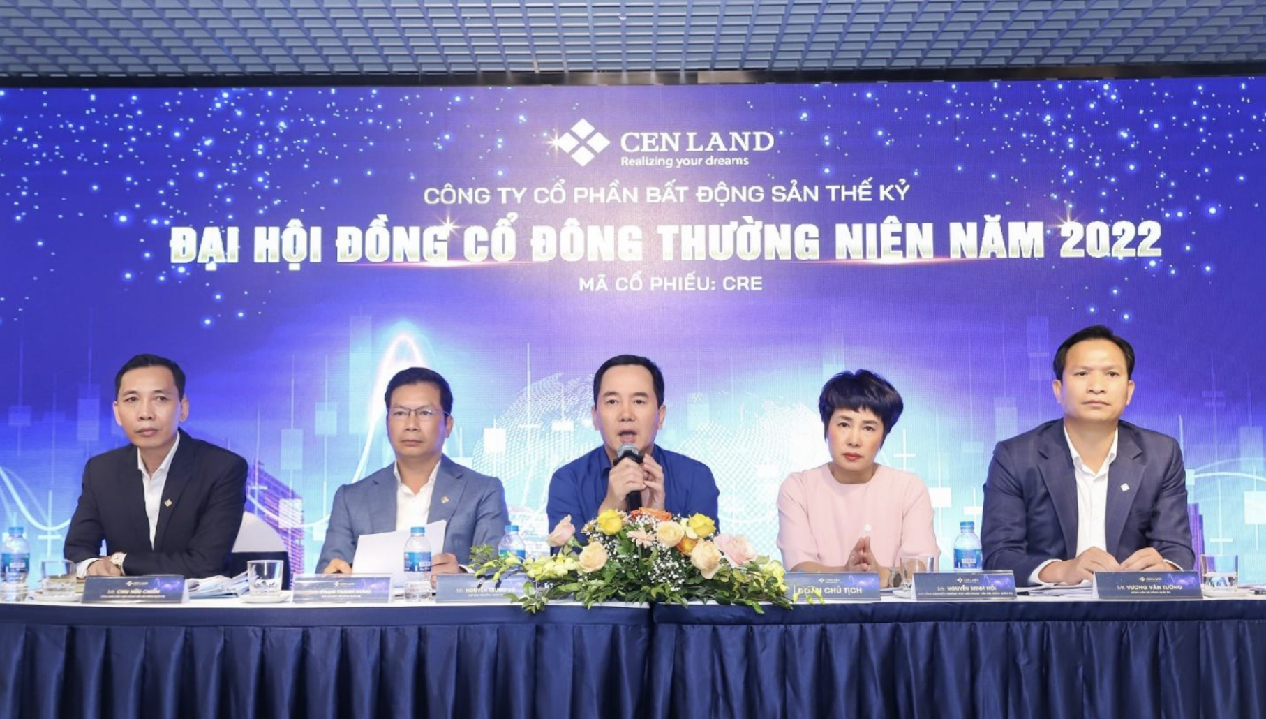 Ban Lãnh đạo Cen Land lạc quan về mục tiêu 2022
