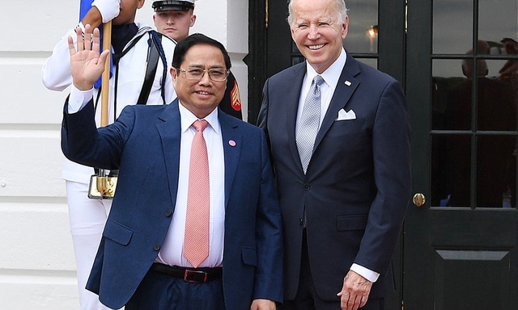 Thủ tướng Phạm Minh Chính và Tổng thống Hoa Kỳ Joe Biden - Ảnh: VGP/Nhật Bắc