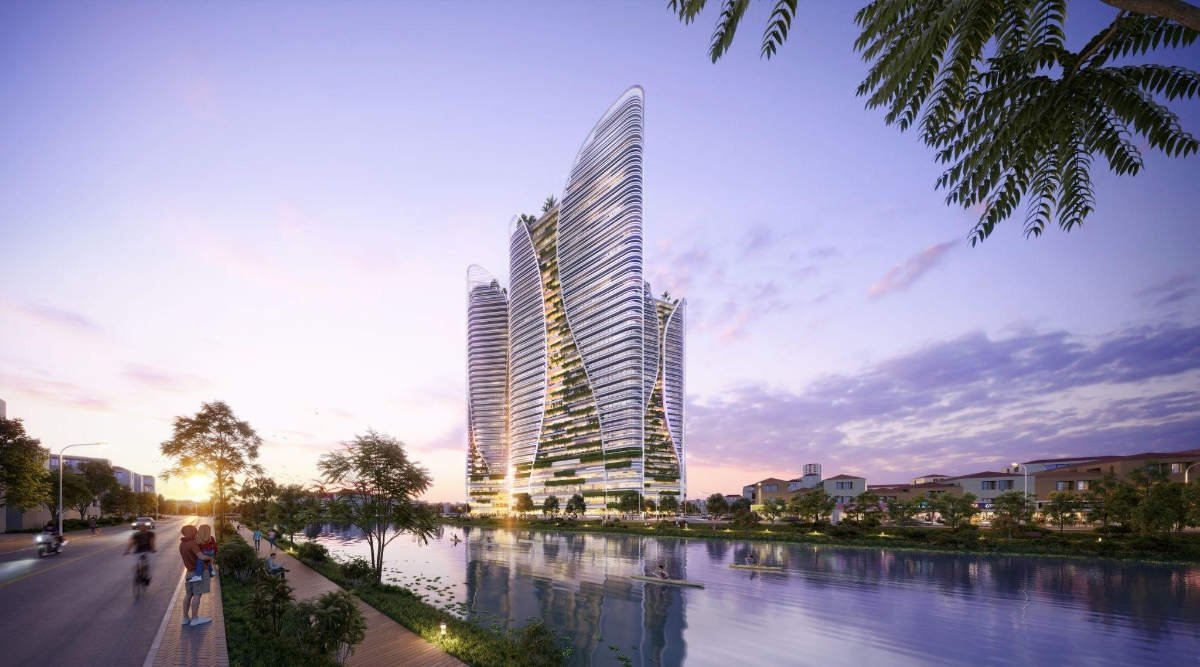 Tổ hợp Trung tâm thương mại tại khu vực Chợ Sắt sẽ trở thành biểu tượng mới của Hải Phòng.