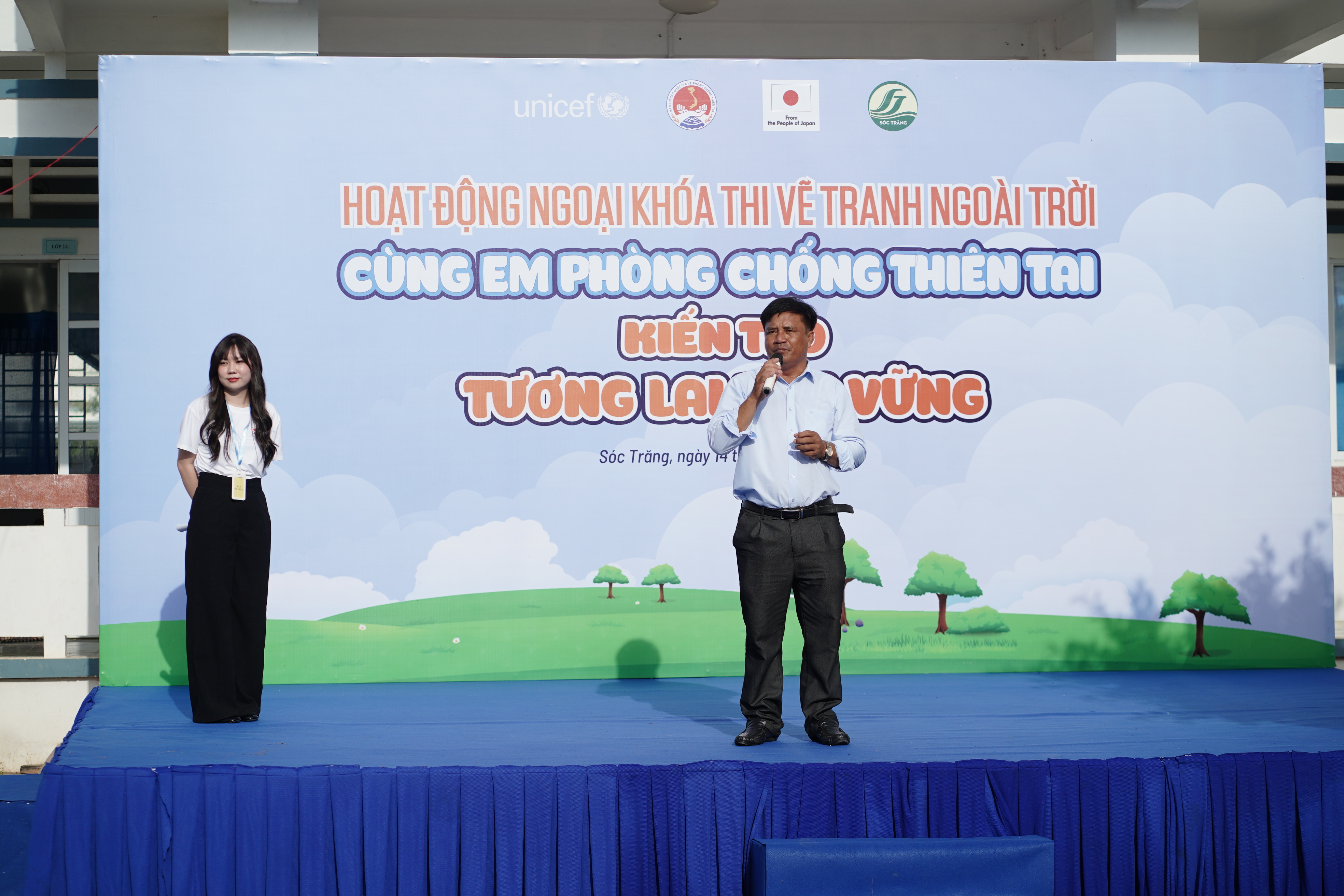 Sự kiện hưởng ứng Tuần lễ  quốc Phòng chống thiên tai tại Sóc Trăng với nhiều hoạt động.