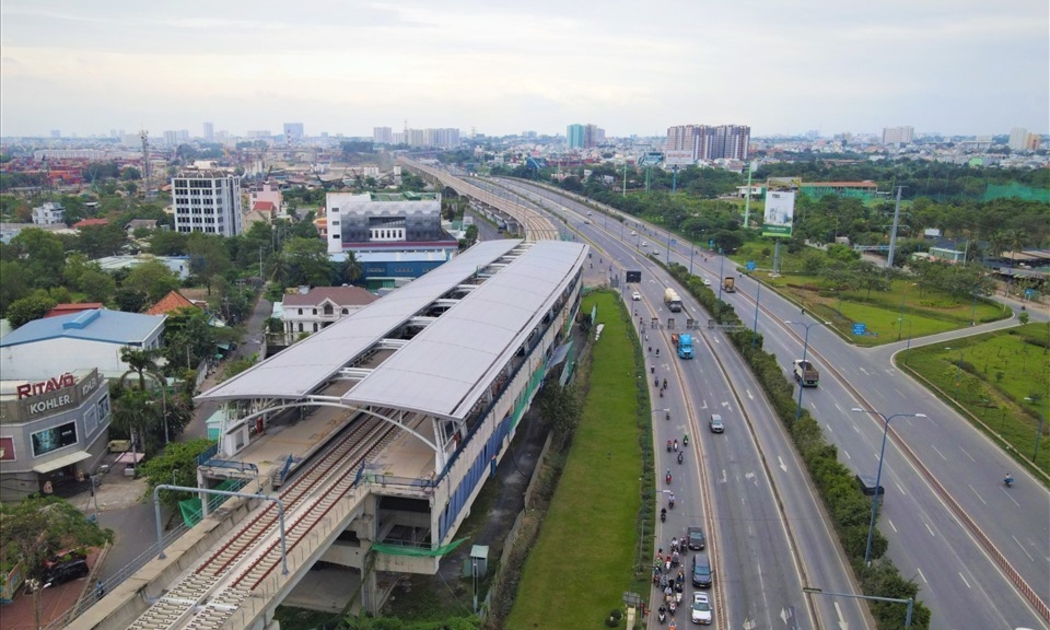 Sau khi hoàn thành, metro 3A sẽ kết nối với tuyến metro số 1.
