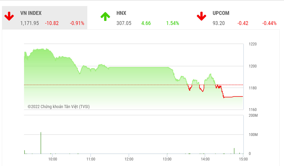 Chỉ số Vn-Index đã giảm sang tuần thứ 7 liên tiếp, chuỗi giảm dài nhất kể từ cuộc khủng khoảng 2008. Do vậy, nhà đầu tư nên hạn chế lướt sóng khi biến động của thị trường đang tăng lên, không bình quân giá xuống và hạ tỷ trọng margin về mức an toàn..