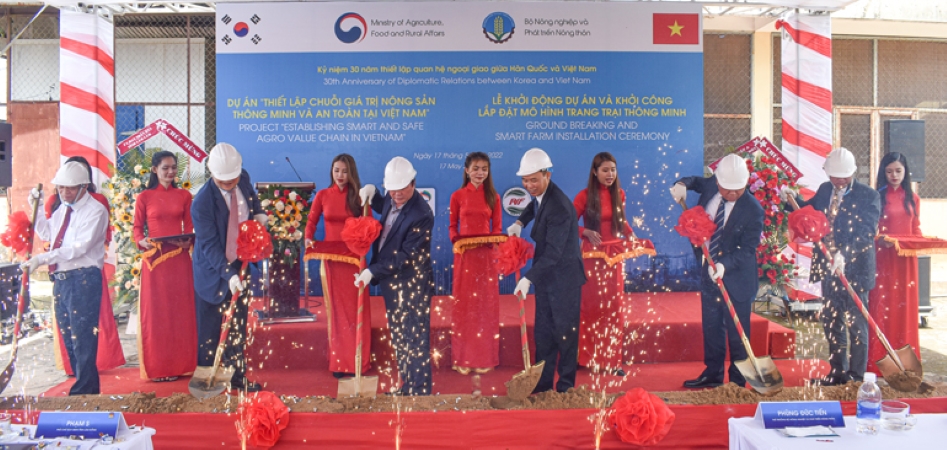 Lễ khởi động dự án chuỗi giá trị nông sản thông minh