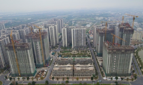 Masteri Waterfront công bố vượt tiến độ xây dựng và dự kiến cất nóc trong tháng 6