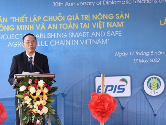 Thứ trưởng Phùng Đức Tiến phát biểu tại sự kiện