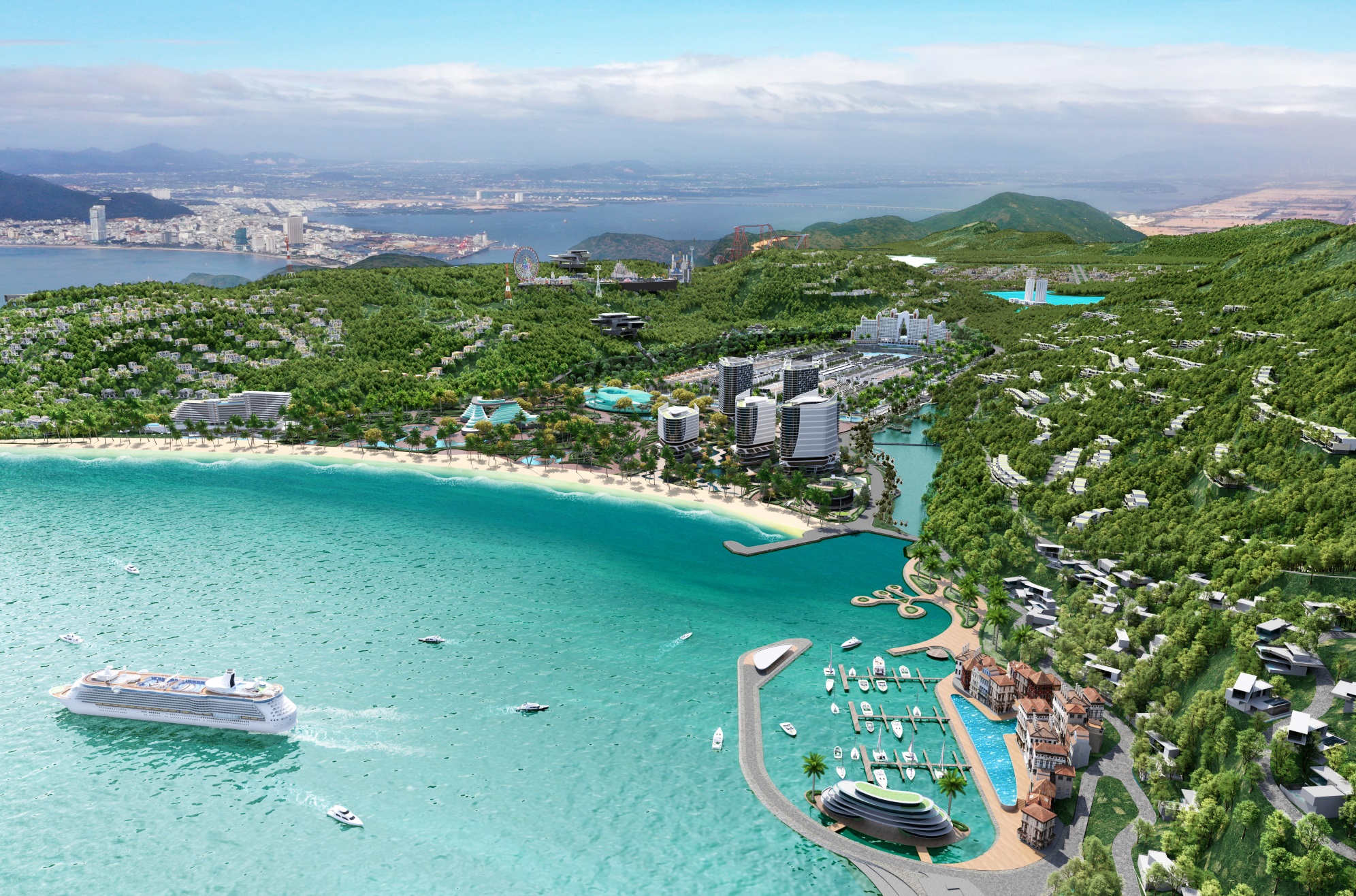 Dự &aacute;n MerryLand Quy Nhơn (Tp.Quy Nhơn, tỉnh B&igrave;nh Định) do HTN l&agrave;m tổng thầu thi c&ocirc;ng.