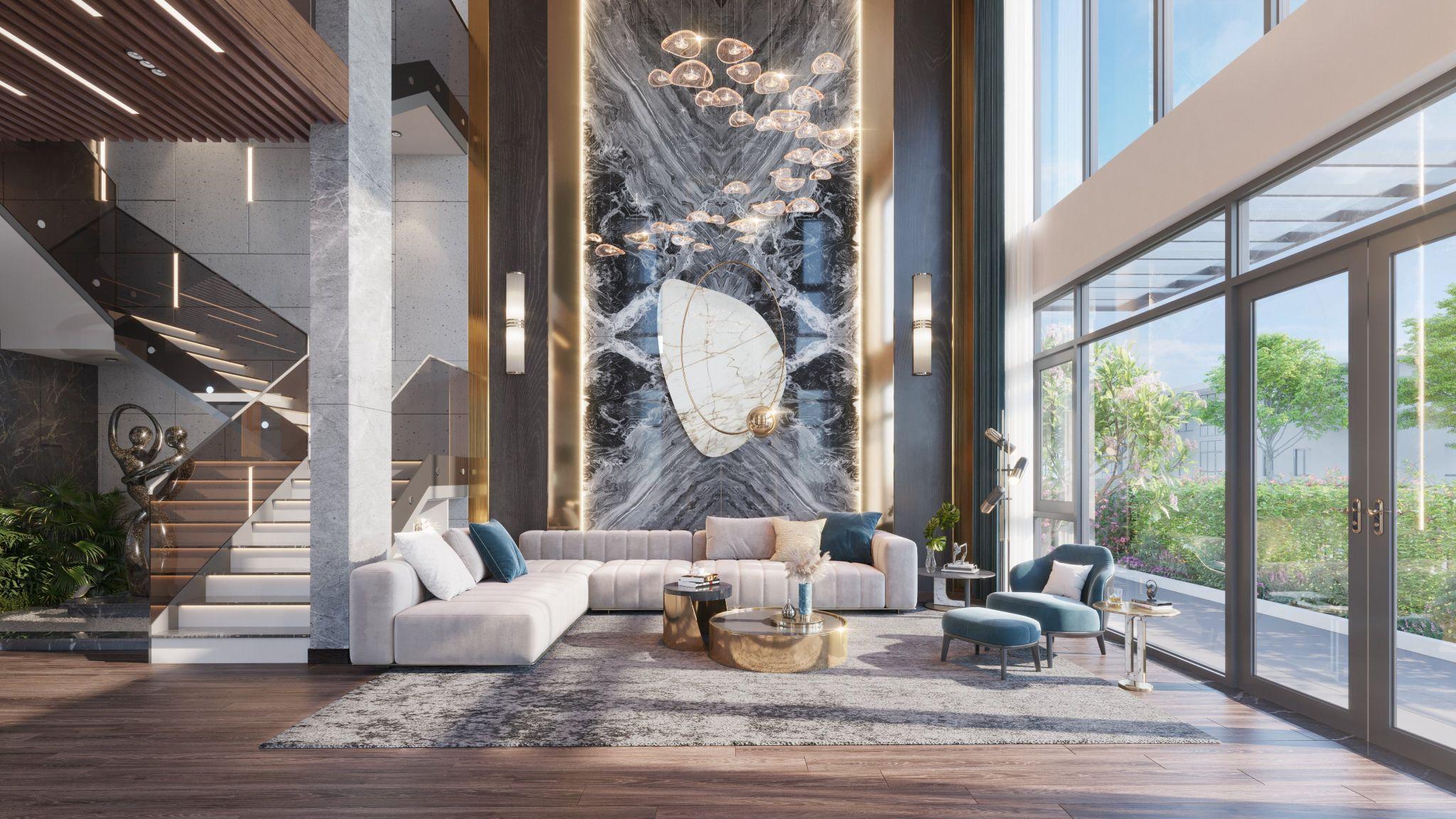 Không gian sống mở, gần gũi thiên nhiên và luôn ngập tràn ánh nắng tại biệt thự An Quý Villa. (Ảnh minh họa).
