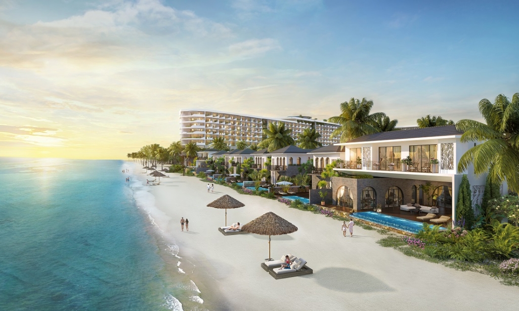 Grand Mercure Hoi An tọa lạc trên vị trí hiếm hoi còn sót lại bên bãi biển An Bàng.
