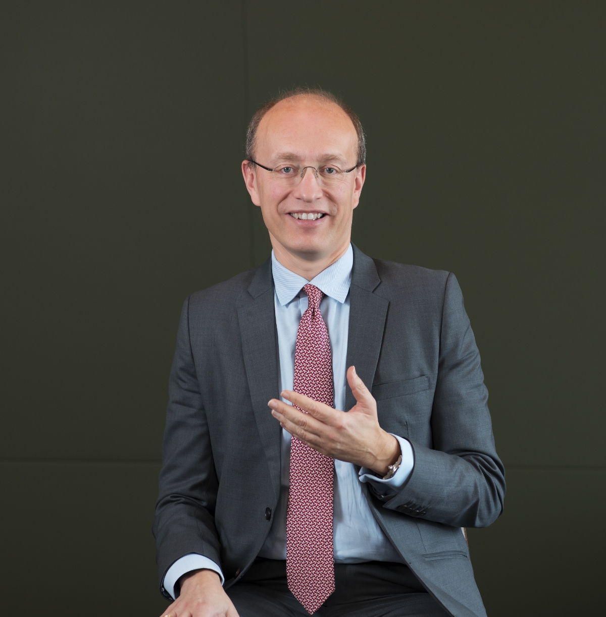 Ông Jens Lottner, Tổng Giám đốc của Techcombank.