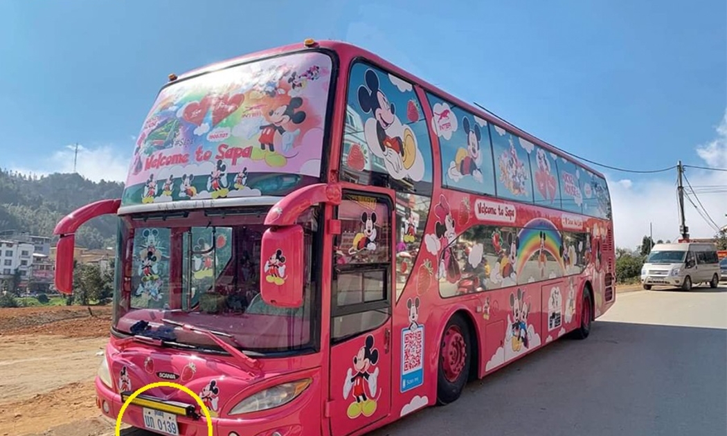 20 đầu xe Interbus Line mang biển kiểm soát nước ngoài đang hoạt động trái phép.