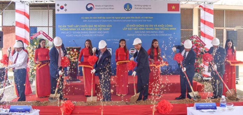 South Korea sets up smart agriculture project in Lam Dong