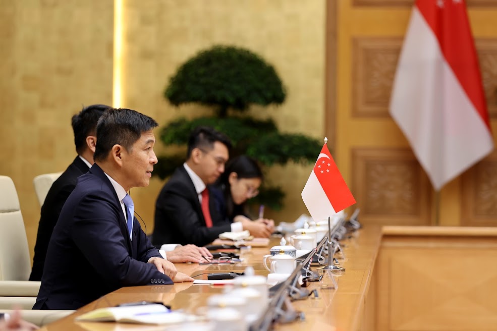 Chủ tịch Tan Chuan-Jin - Ảnh: VGP