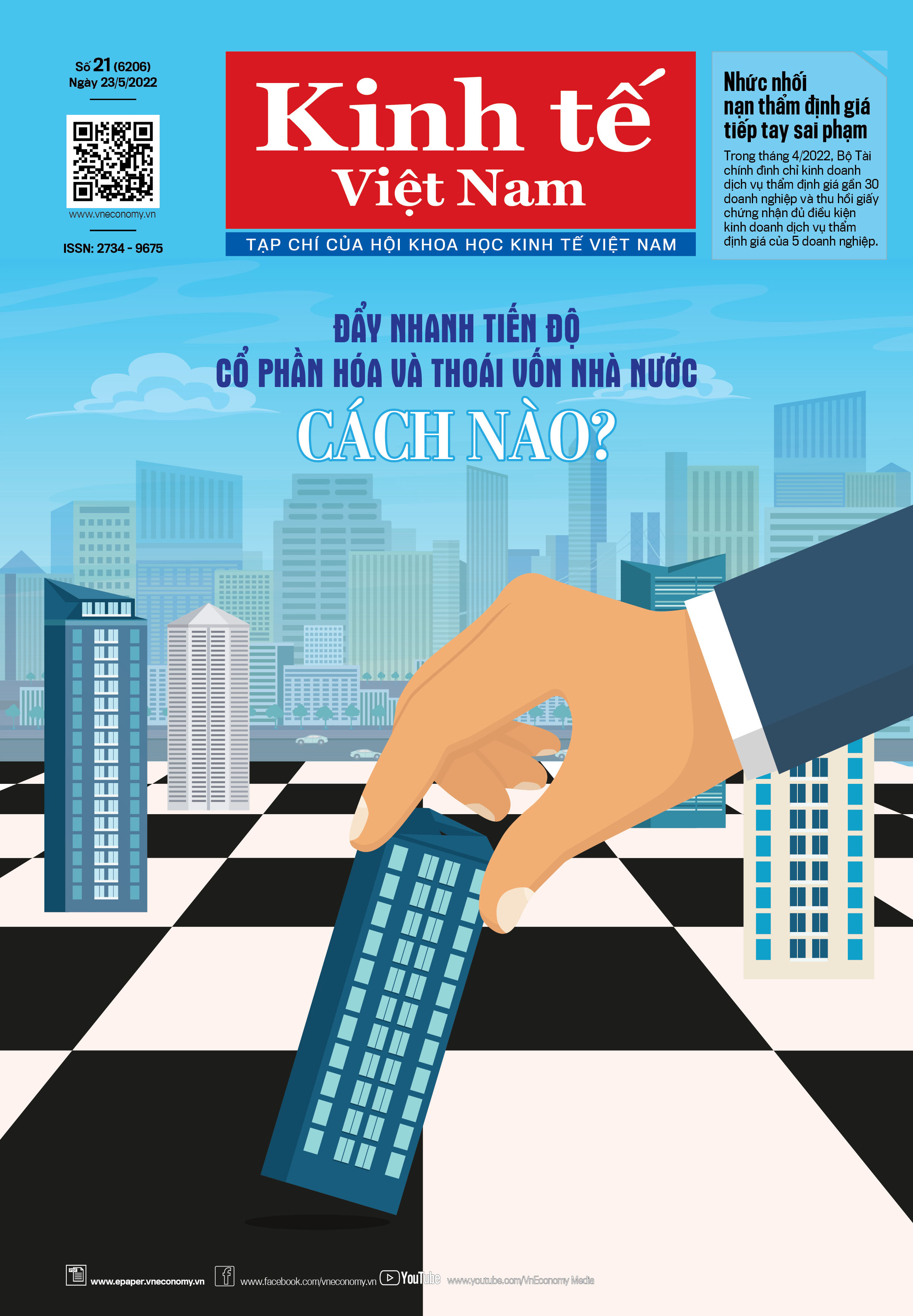 Tạp ch&iacute; Kinh tế Việt Nam số 21-2022
