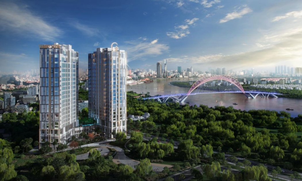 Shizen Home sở hữu vị trí đắc địa, gần kề cầu Bến Nghé nối liền quận 7 và trung tâm Thủ Thiêm.