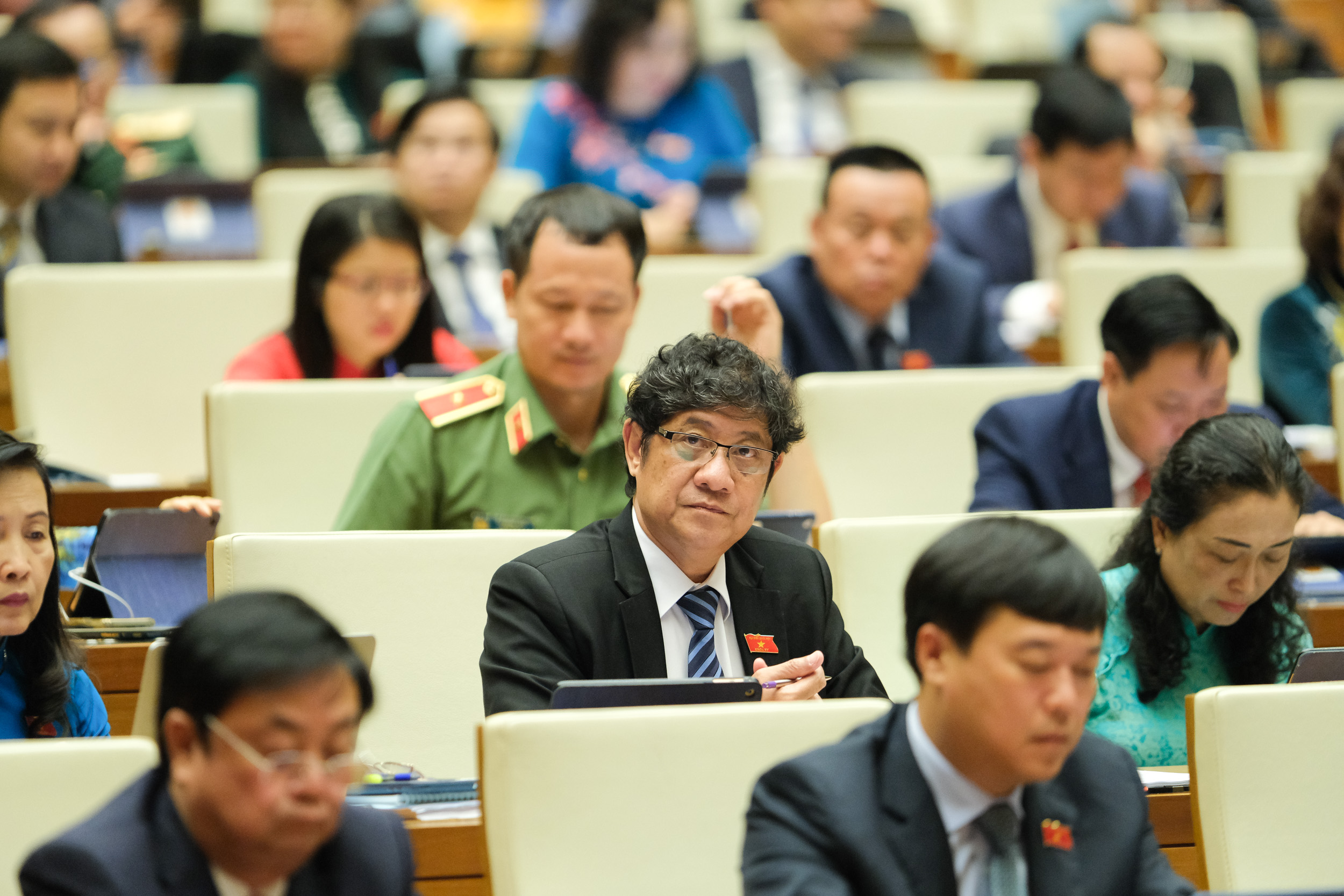 Các đại biểu dự phiên họp - Ảnh: Quochoi.vn