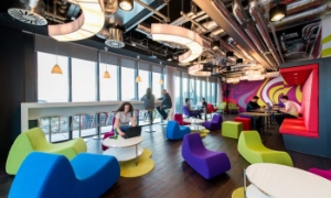 Không gian làm việc sáng tạo của Google 