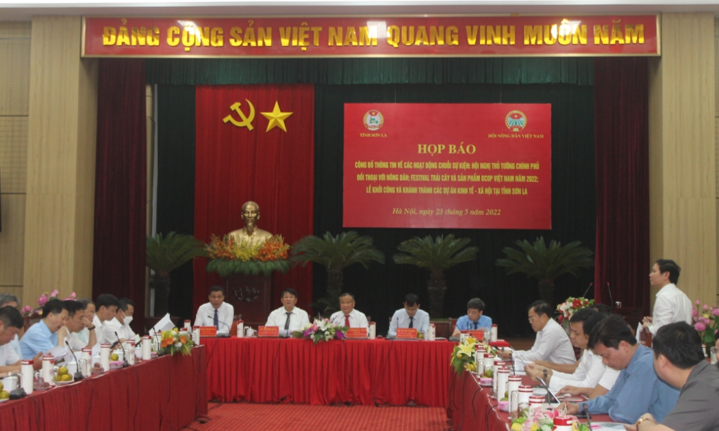Họp báo chiều 23/5/2022.