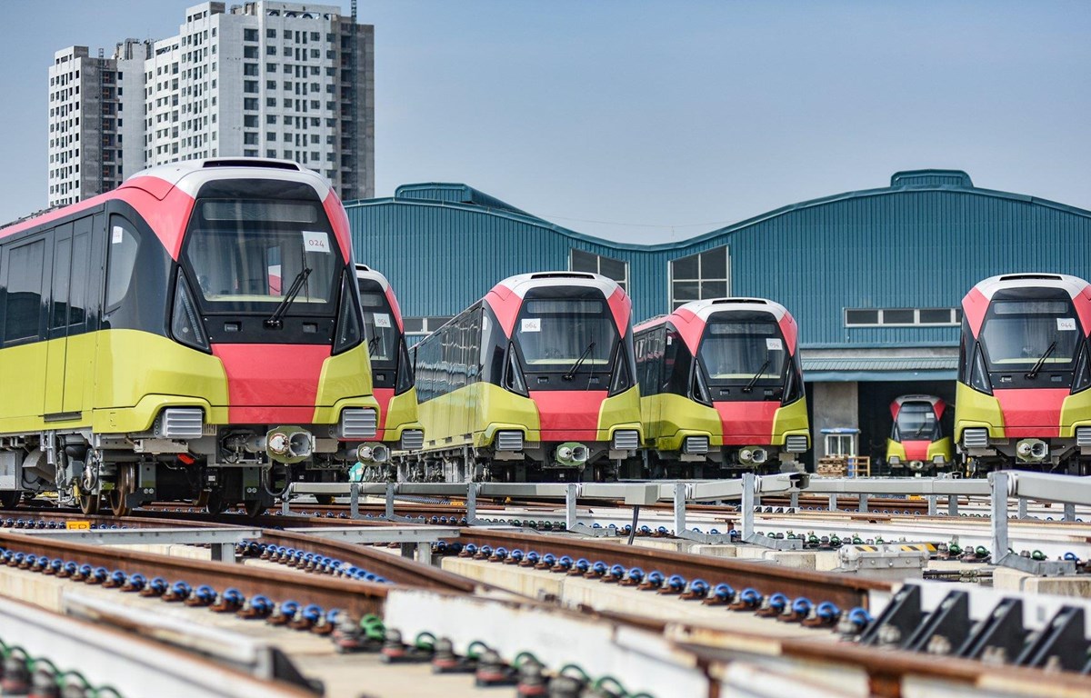 Tuyến metro Nhổn - ga Hà Nội có chiều dài 12,5km, gồm 8,5km trên cao và 4km đi ngầm.