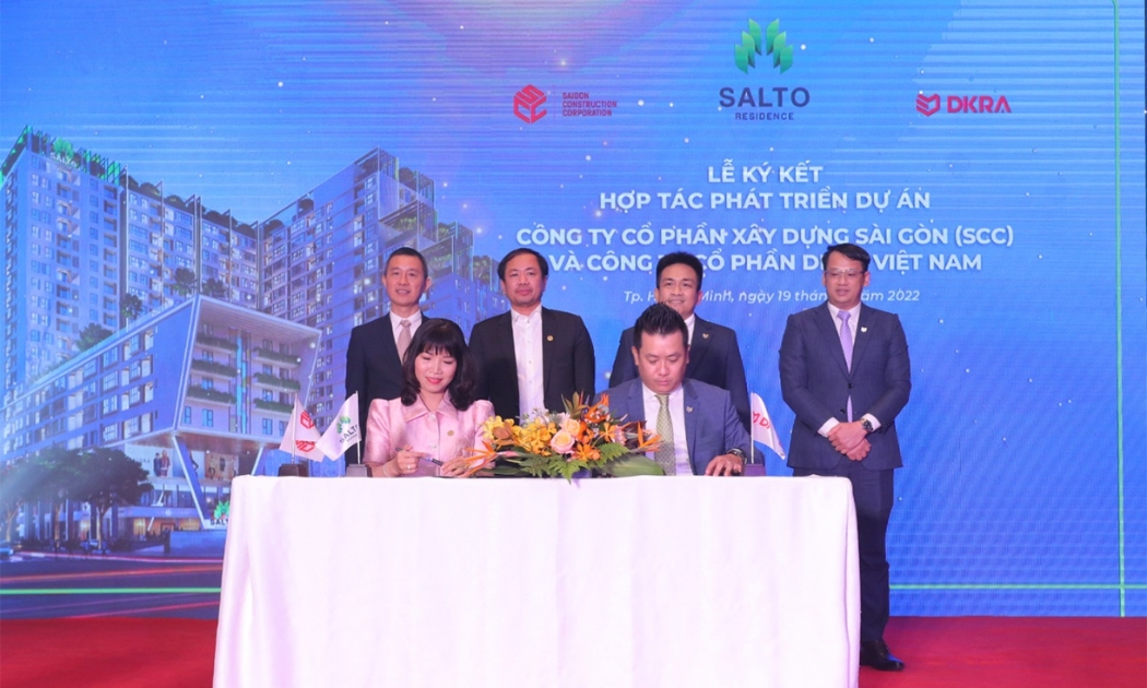 Chủ đầu tư SCC và DKRA Vietnam chính thức ký kết hợp tác Tổng đại lý tiếp thị & phân phối dự án Salto Residence.