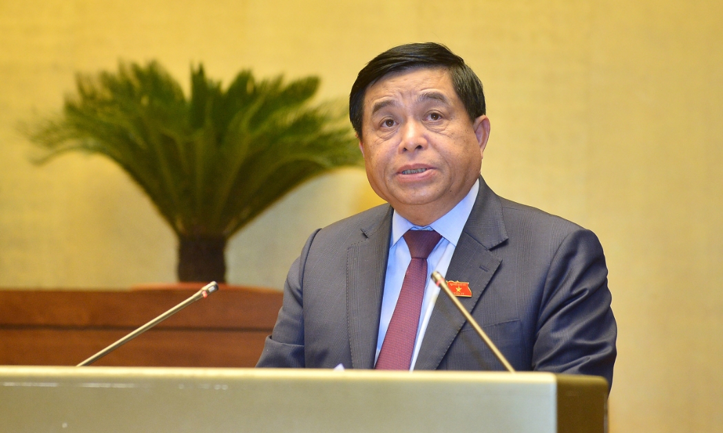 Bộ trưởng Bộ Kế hoạch và Đầu tư Nguyễn Chí Dũng - Ảnh: Quochoi.vn