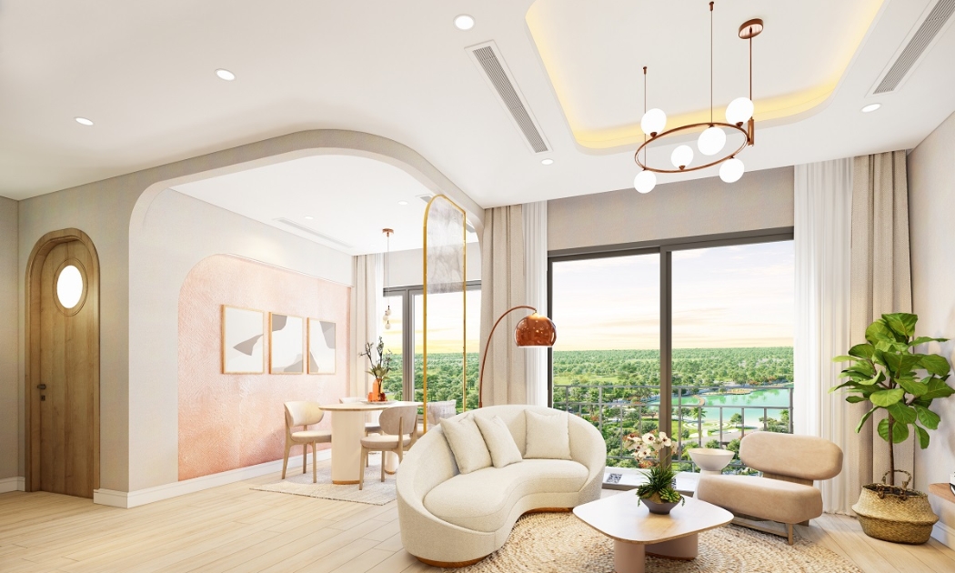 Những căn hộ mang phong cách hiện đại, trẻ trung với không gian sống xanh đang là mục tiêu tìm kiếm của thế hệ công dân 4.0. 
