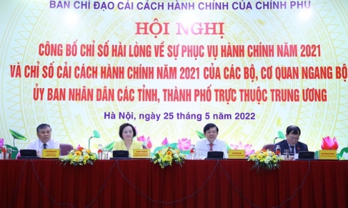 Công bố các chỉ số SIPAS và cải cách hành chính năm 2021