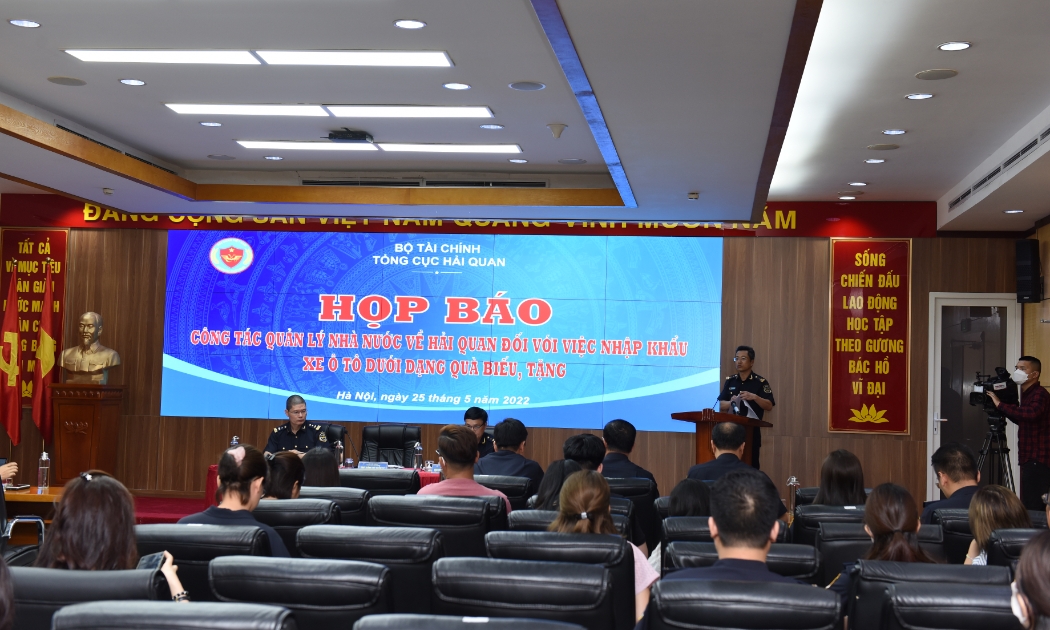 Tổng cục Hải quan tổ chức họp báo thông tin về chủ đề: