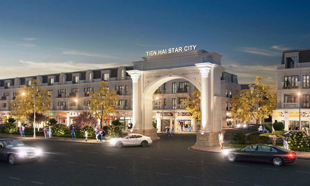 Khu đô thị Tiền Hải Star City với quy hoạch tiện ích bài bản, đồng bộ, hiện đại.