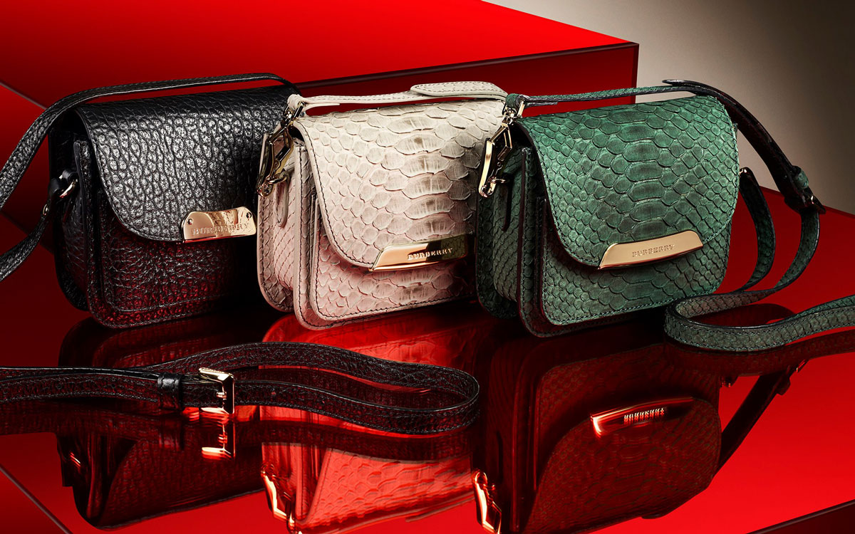 Danh mục đồ da của Burberry là một trong những phân khúc tăng trưởng cao nhất trong quý này, với mức tăng gần 30%.