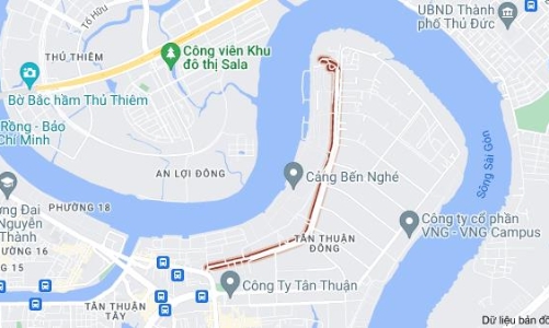 Quận 7 đồng loạt mở đường, khu vực ven sông Sài Gòn đón đà phát triển