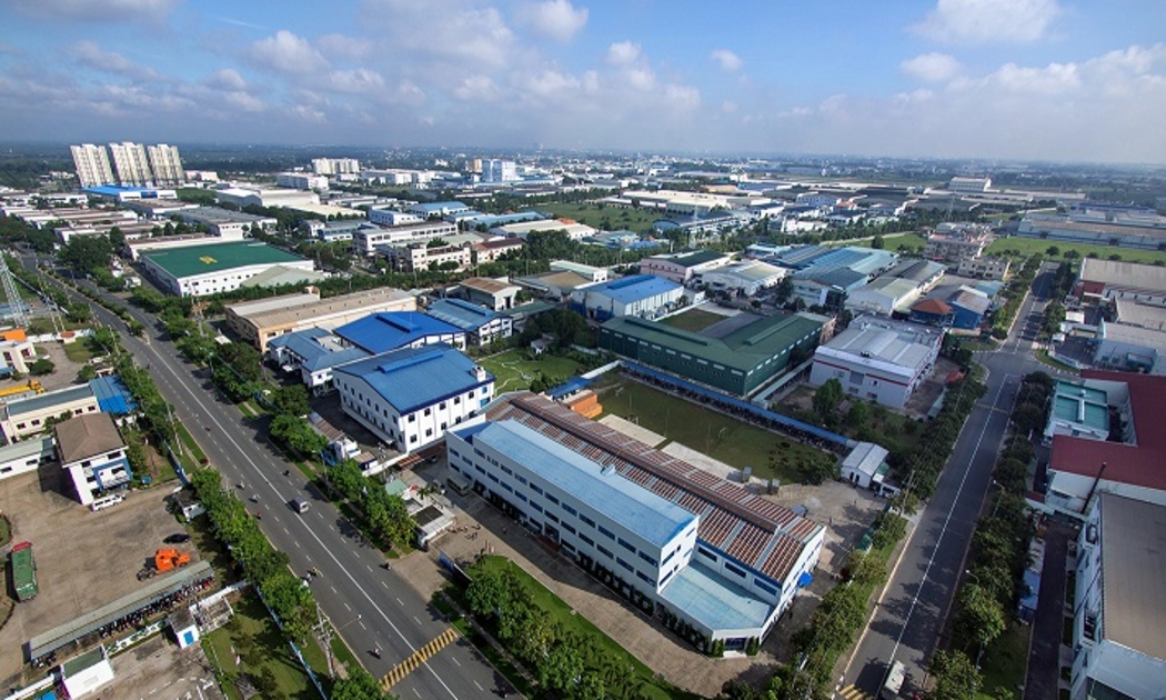 Bình Dương sở hữu nhiều cụm, khu công nghiệp quy mô lớn (Ảnh VSIP).