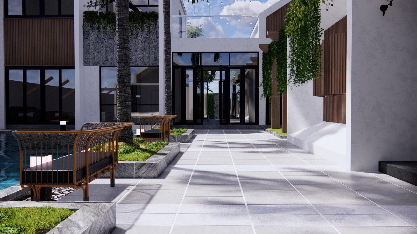 Công năng sử dụng trong ngôi nhà ngày nay tạo tiện nghi tốt hơn từ tường gạch đến màu sơn, gạch ốp lát, nội thất.