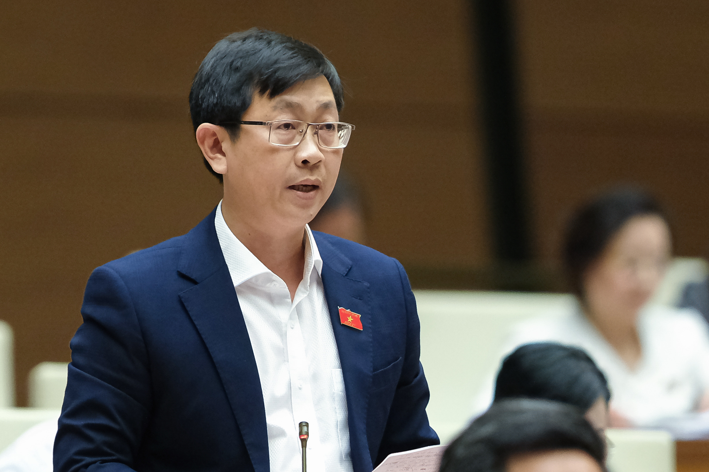  Đại biểu Nguyễn Hữu Thông (Bình Thuận) - Ảnh: Quochoi.vn