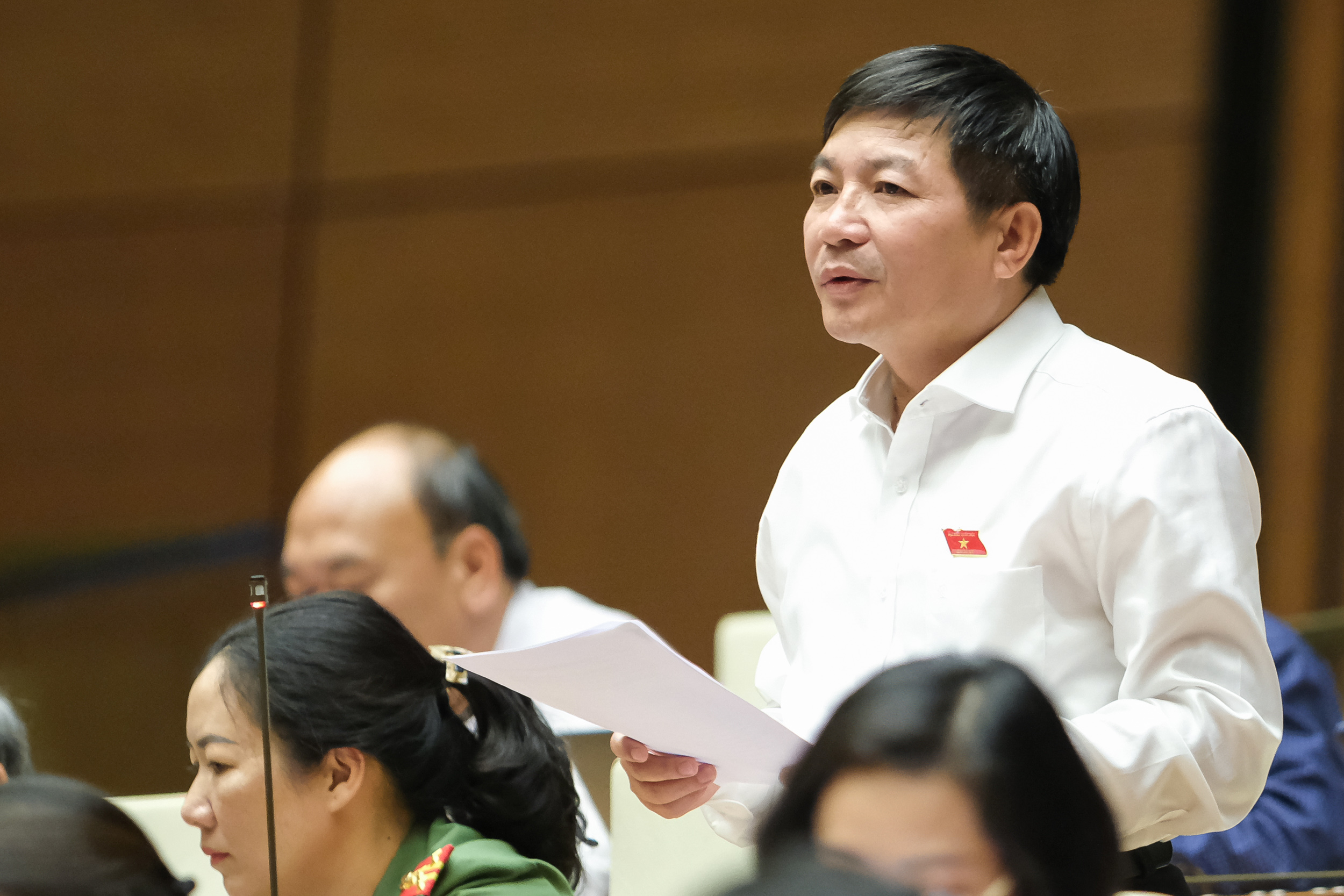 Đại biểu Phạm Đ&igrave;nh Thanh (Kon Tum) - Ảnh: Quochoi.vn