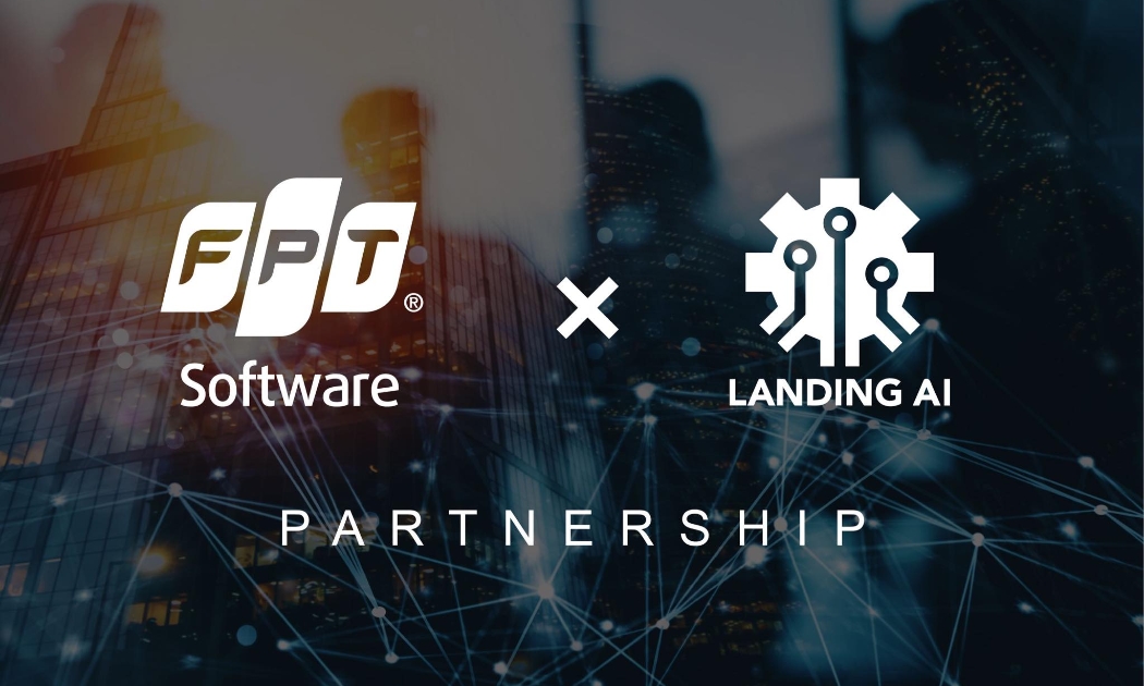 Hợp tác giữa FPT Software và Landing AI phát triển gói giải pháp kiểm định trực quan chonhà máy thông minh.