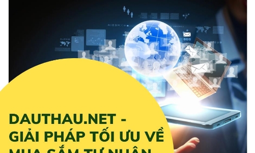 DauThau.Net - Giải pháp tối ưu về mua sắm tư nhân