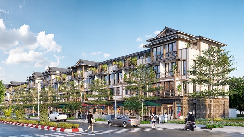 Shophouse phố Đông vừa là nơi kinh doanh hiệu quả, vừa như một tác phẩm nghệ thuật nơi vùng đất giàu bản sắc Long An. 