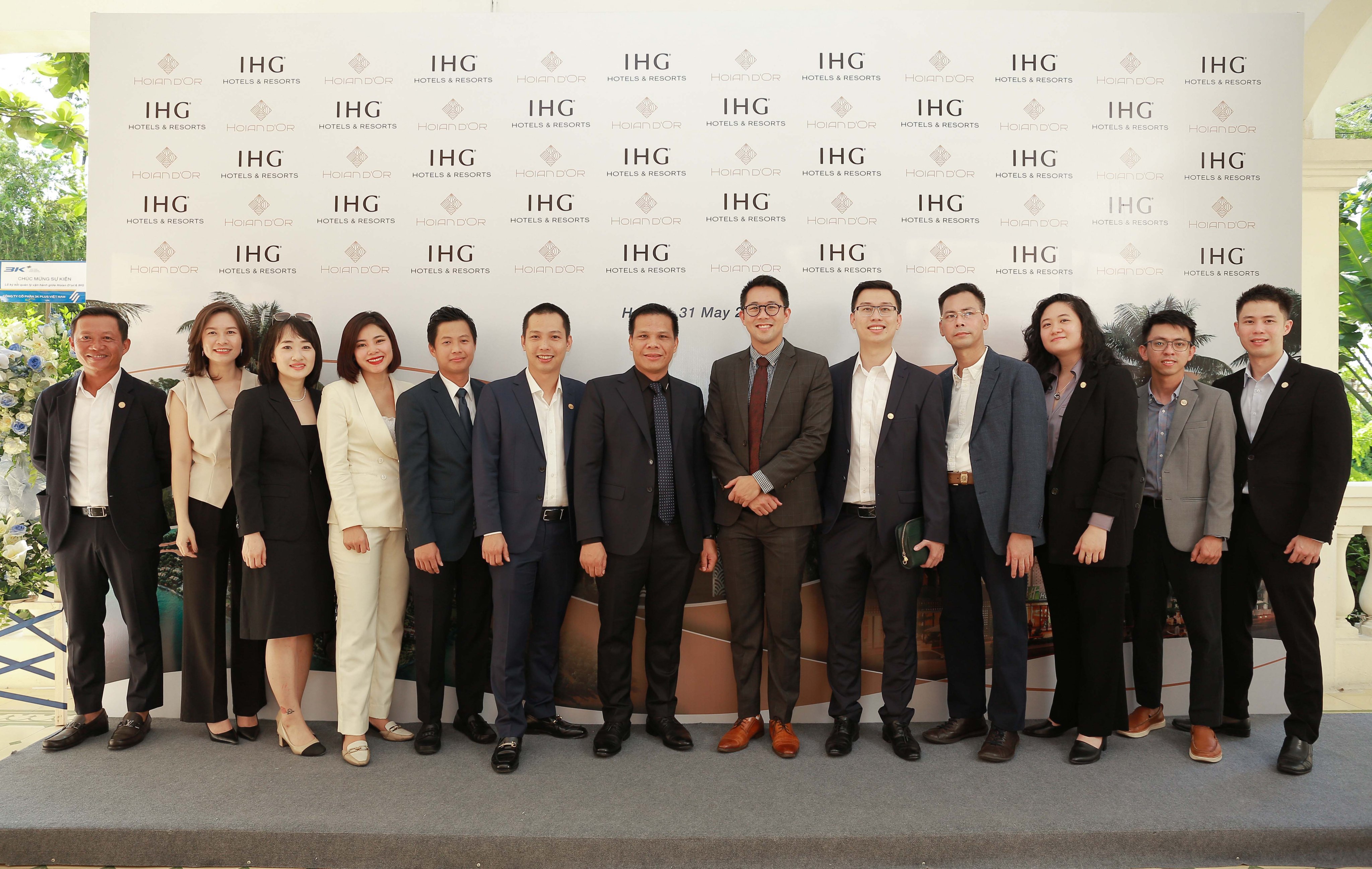 Việc hợp t&aacute;c với thương hiệu kh&aacute;ch sạn h&agrave;ng đầu IHG l&agrave; minh chứng cho chất lượng vươn tầm quốc tế của dự &aacute;n Hoian d&rsquo;Or.