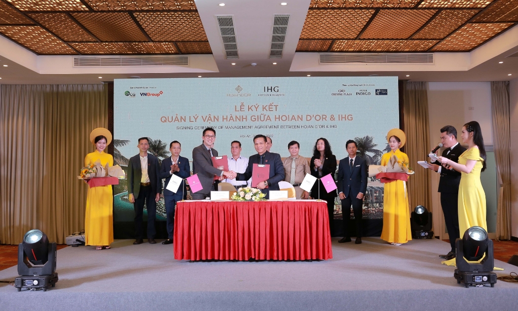 Sự hiện diện của IHG là bảo chứng “vàng” cho thành công của ba thương hiệu khách sạn tại Hoian d’Or.
