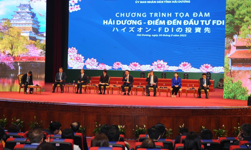  Hải Dương tổ chức gặp gỡ doanh nhân Nhật Bản năm 2022 với chủ đề “Hải Dương - tiềm năng và cơ hội đầu tư FDI”