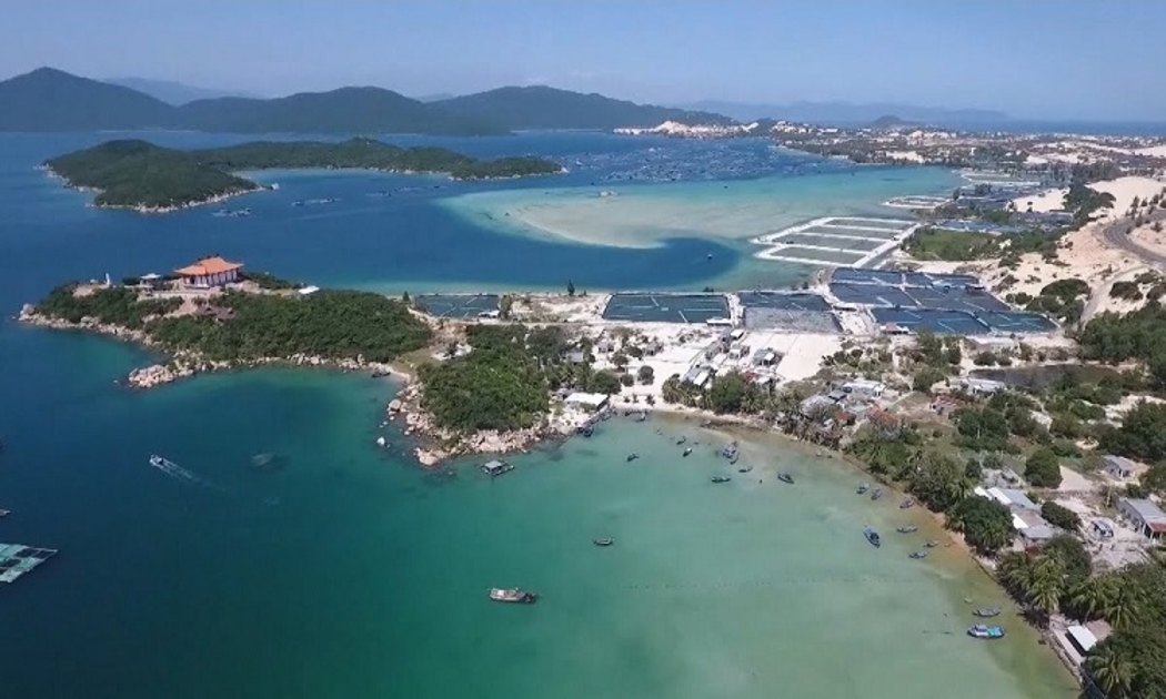 Một góc Vịnh Vân Phong, Khánh Hoà.
