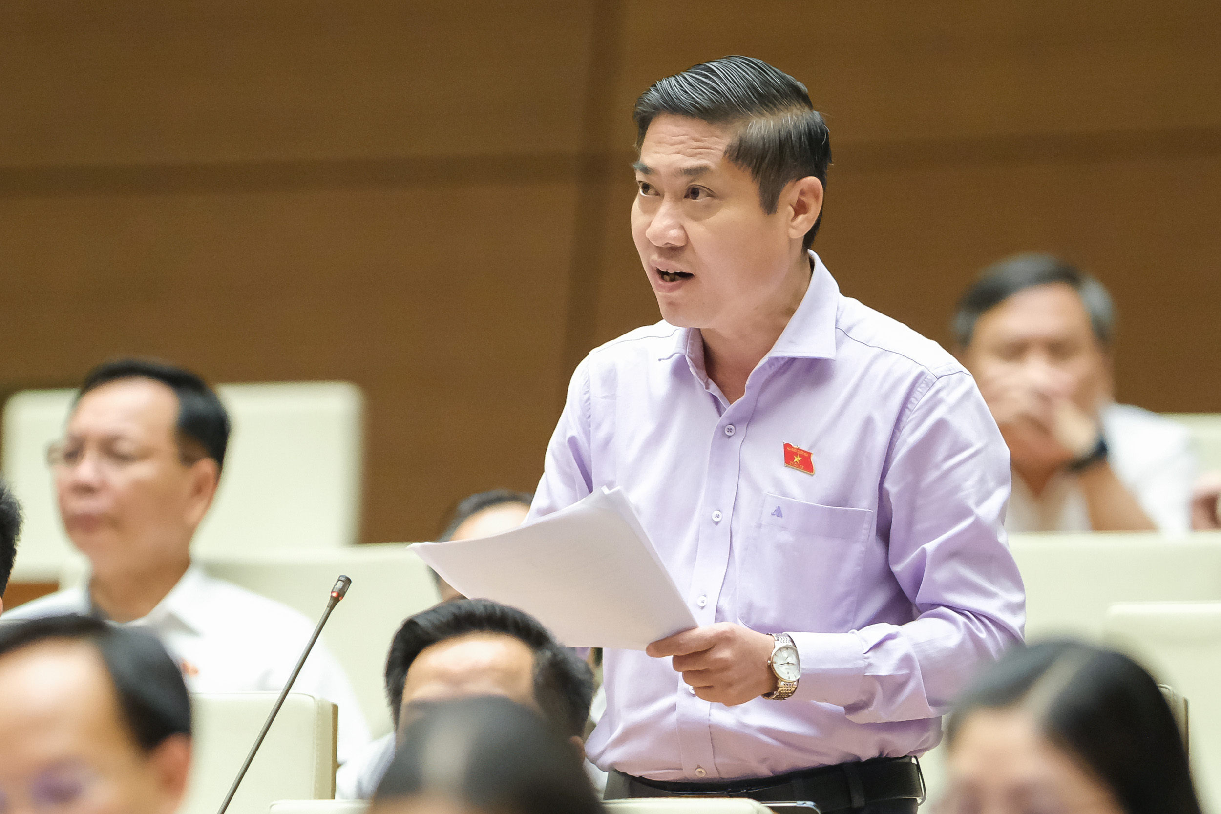 Đại biểu Phan Thái Bình (Quảng Nam) - Ảnh: Quochoi,vn