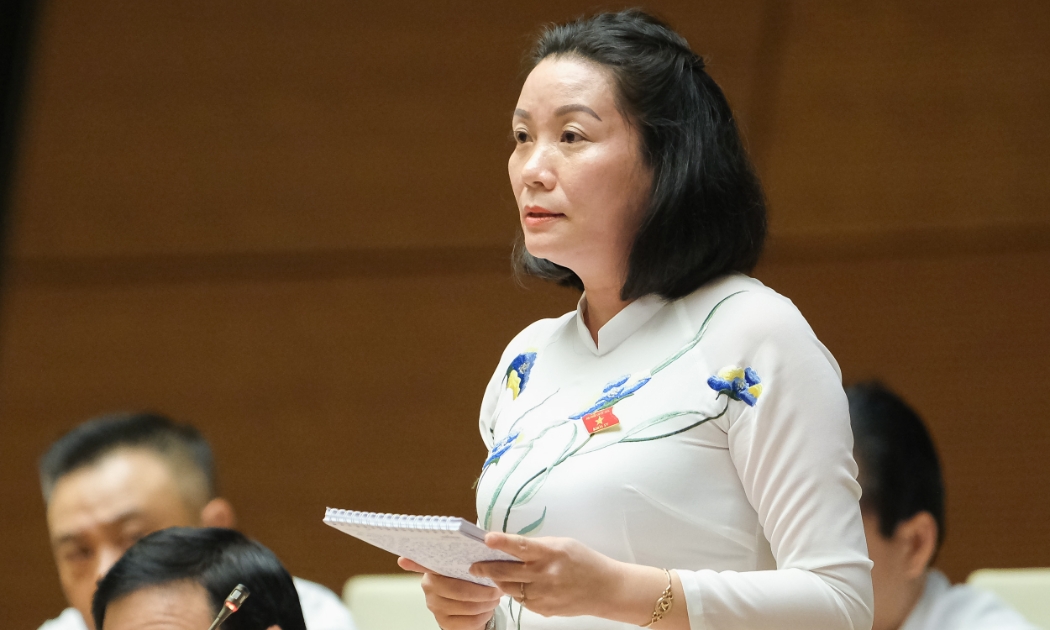 Đại biểu Nguyễn Minh Tâm (Quảng Bình) - Ảnh: Quochoi.vn
