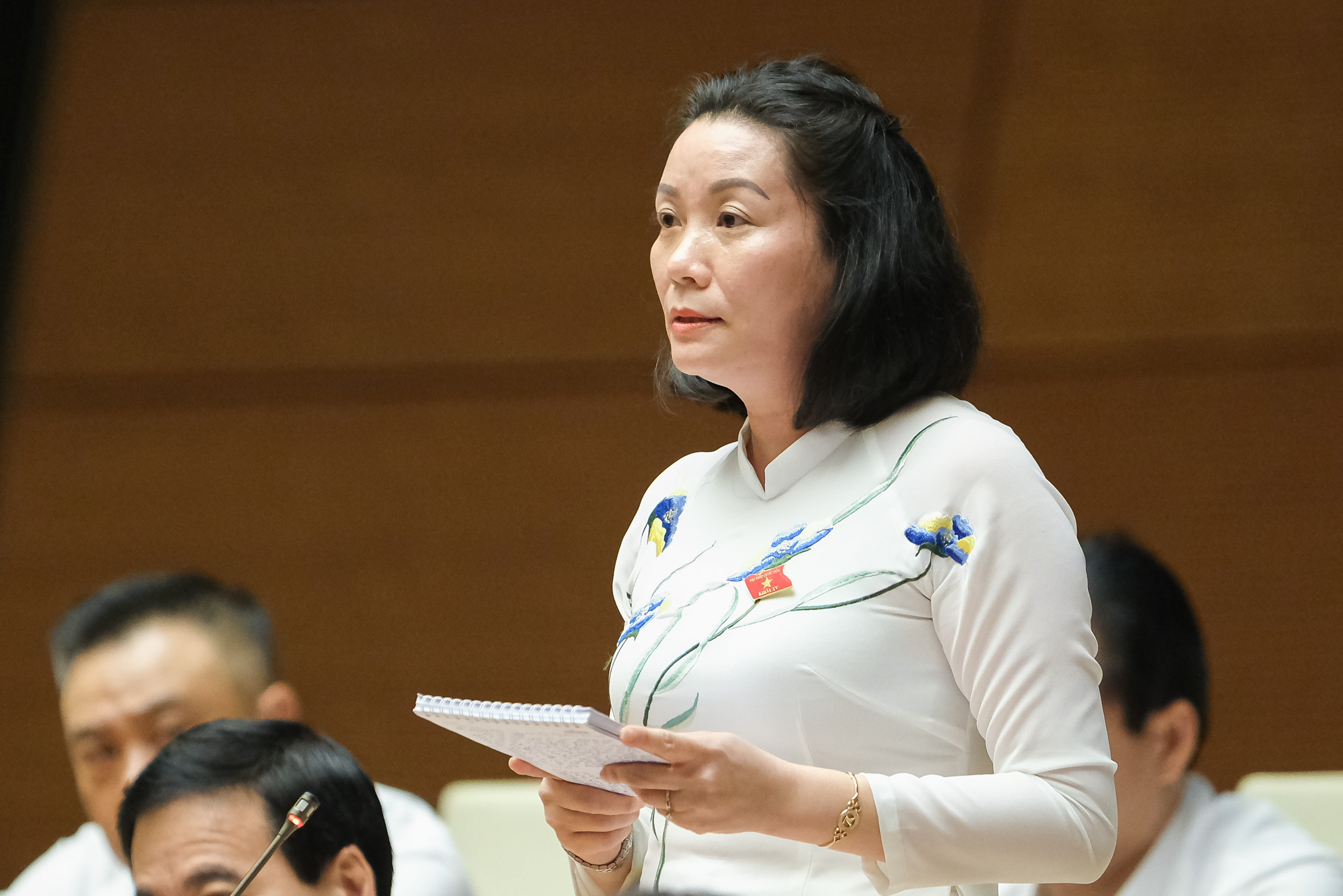 Đại biểu Nguyễn Minh Tâm (Quảng Bình) - Ảnh: Quochoi.vn