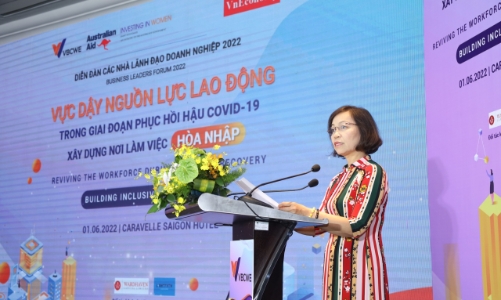 Chủ tịch VBCWE Hà Thu Thanh: Duy trì giá trị bình đẳng giới là kiến tạo cho sự phát triển bền vững