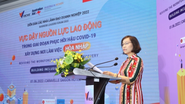 Chủ tịch VBCWE Hà Thu Thanh: Duy trì giá trị bình đẳng giới là kiến tạo cho sự phát triển bền vững