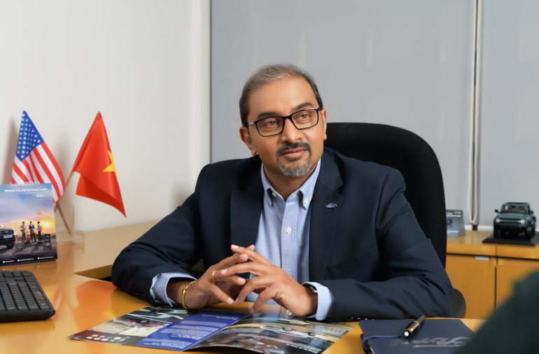 Ông Ruchik ShahTổng giám đốc Ford Việt Nam